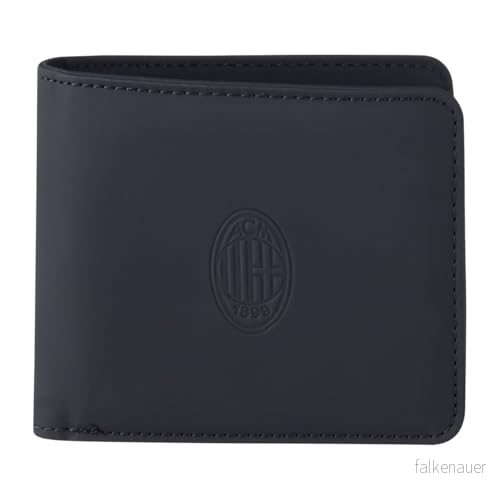 AC Milan unisex portafoglio plånbok, officiell produkt, svart, Einheitsgröße 8057587841924