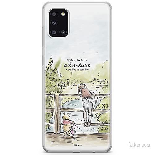 ERT GROUP mobiltelefonfodral för Samsung A31 originalt och officiellt licensierat Disney mönster Winnie the Pooh and friends 017 anpassad till formen på mobiltelefonen, fodral tillverkad av TPU plast 5903040212745