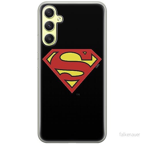 ERT GROUP mobiltelefonfodral för Samsung A34 5G originalt och officiellt licensierat DC mönster Superman 002 optimalt anpassad till formen på mobiltelefonen, fodral tillverkad av TPU plast 5905511777050