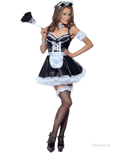 Fever Flirty French Maid Costume (L) 5020570701157