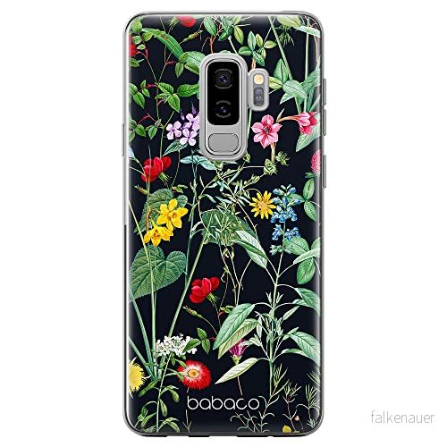ERT GROUP mobiltelefonfodral för Samsung S9 PLUS originalt och officiellt licensierat Babaco mönster Flowers 041 optimalt anpassad till formen på mobiltelefonen, fodral tillverkad av TPU plast 5905131312334