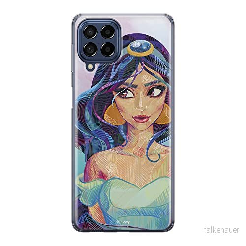 ERT GROUP mobiltelefonfodral för Samsung M53 5G originalt och officiellt licensierat Disney mönster Jasmine 002 optimalt anpassad till formen på mobiltelefonen, fodral tillverkad av TPU plast 5905511395209