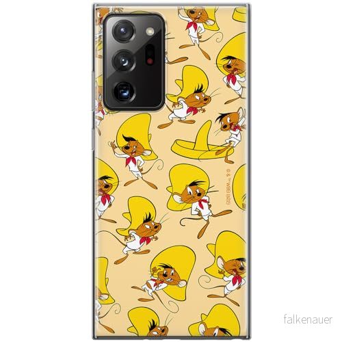 ERT GROUP mobiltelefonfodral för Samsung GALAXY NOTE 20 ULTRA originalt och officiellt licensierat Looney Tunes mönster Speedy Gonzales 001, fodral tillverkad av TPU plast 5905511643850