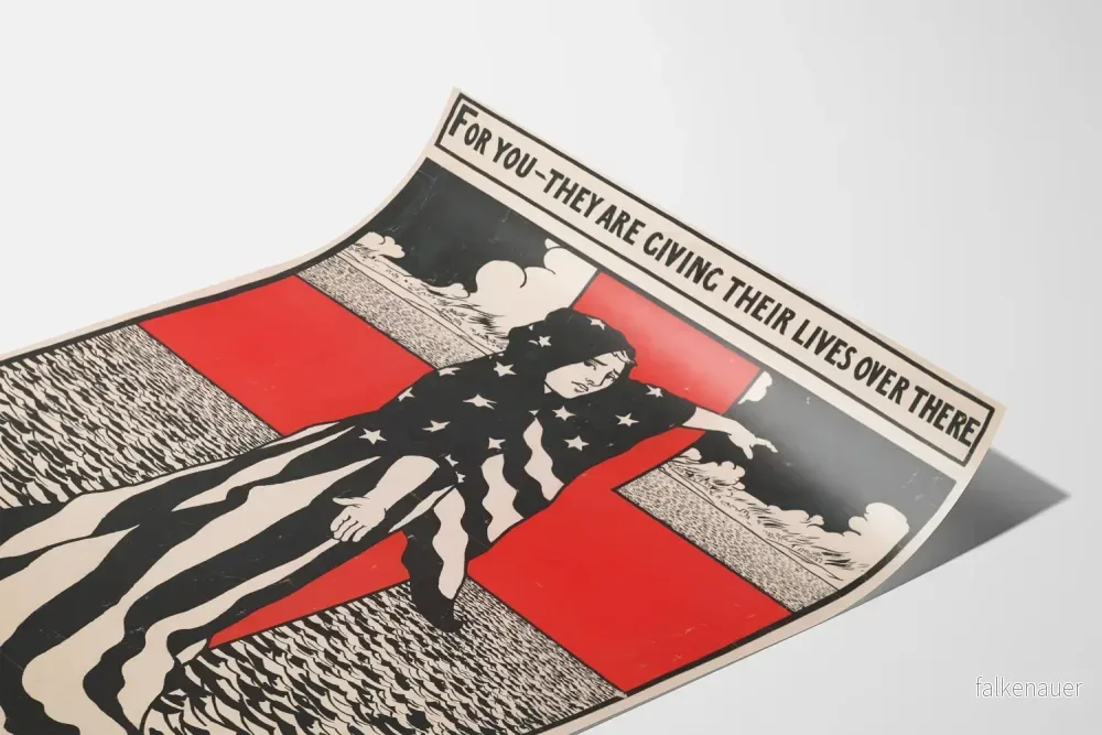 Vintage patriotisk poster för väggdekoration - Bild 3