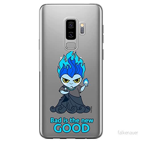 ERT GROUP mobiltelefonfodral för Samsung S9 PLUS originalt och officiellt licensierat Disney mönster Hades 001 optimalt anpassad till formen på mobiltelefonen, gedeeltelijk transparant 5905131416452