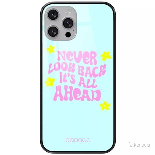 ERT GROUP mobiltelefonfodral för Apple Iphone 13 originalt och officiellt licensierat Babaco mönster Never look back 005 tillverkad av härdat glas, skyddsfodral 5904805871719