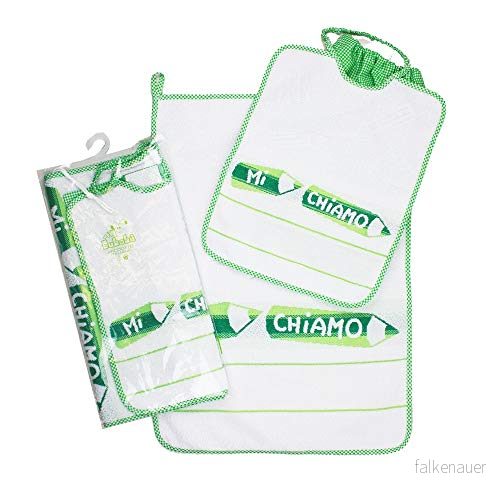 Bubab?Com 232 VER set Asilo blyertspenna, 3 stycken, grön 8017228302320
