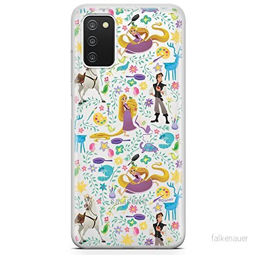 ERT GROUP mobiltelefonfodral för Samsung A03S originalt och officiellt licensierat Disney mönster Tangled 001 optimalt anpassad till formen på mobiltelefonen, gedeeltelijk transparant 5903932991031