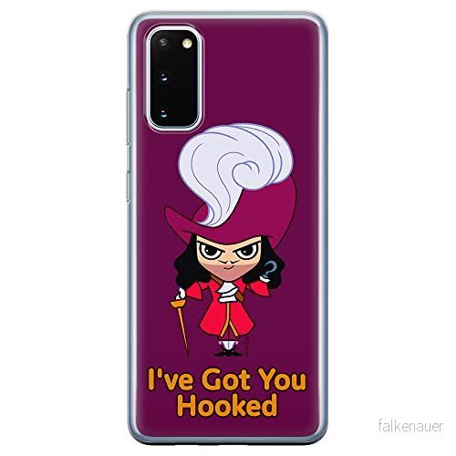 ERT GROUP mobiltelefonfodral för Samsung S20 / S11E originalt och officiellt licensierat Disney mönster James Hook 001 optimalt anpassad till formen på mobiltelefonen, fodral tillverkad av TPU plast 5905131449382