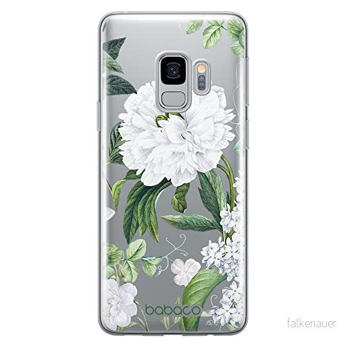 ERT GROUP mobiltelefonfodral för Samsung S9 originalt och officiellt licensierat Babaco mönster Flowers 031 optimalt anpassad till formen på mobiltelefonen, gedeeltelijk transparant 5905131282392