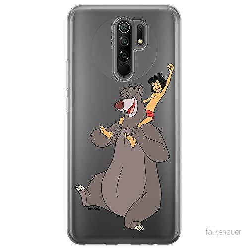 ERT GROUP mobiltelefonfodral för Xiaomi REDMI 9 originalt och officiellt licensierat Disney mönster Jungle Book 002 optimalt anpassad till formen på mobiltelefonen, gedeeltelijk transparant 5905131199980