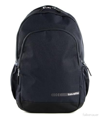 Travelite Unisex Kick Off Backpack Ryggsäck (1 pack), D'antracit, Rucksack L (45 cm/22 Liter), Bagage 4027002072138