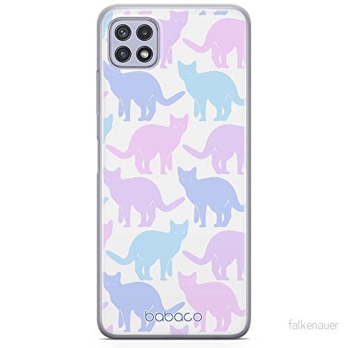 ERT GROUP mobiltelefonfodral för Samsung A22 5G originalt och officiellt licensierat Babaco mönster Cats 011 optimalt anpassad till formen på mobiltelefonen, fodral tillverkad av TPU plast 5905131054586