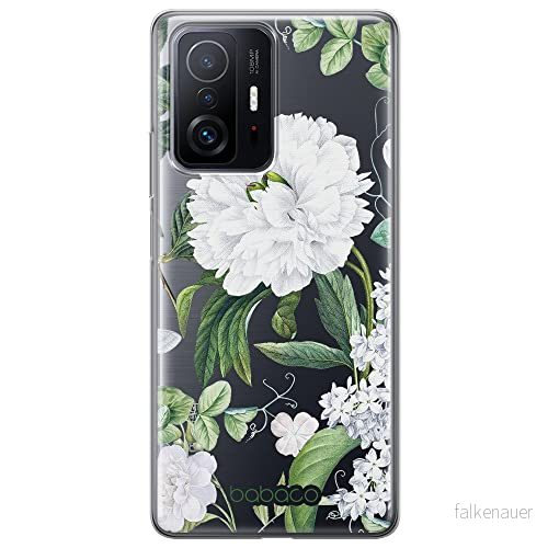 ERT GROUP mobiltelefonfodral för Xiaomi 11T 5G / PRO originalt och officiellt licensierat Babaco mönster Flowers 031 optimalt anpassad till formen på mobiltelefonen, gedeeltelijk transparant 5905131283627