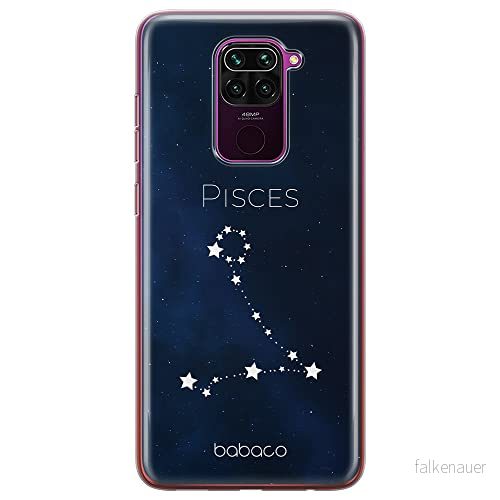 ERT GROUP mobiltelefonfodral för Xiaomi REDMI NOTE 9 originalt och officiellt licensierat Babaco mönster Zodiac Constellation 012 anpassad till formen på mobiltelefonen, fodral tillverkad av TPU plast 5903932221817