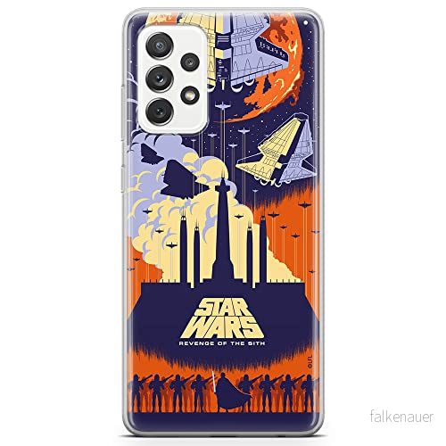 ERT GROUP mobiltelefonfodral för Samsung A72 5G originalt och officiellt licensierat Star Wars mönster 030 optimalt anpassad till formen på mobiltelefonen, fodral tillverkad av TPU plast 5903040080160