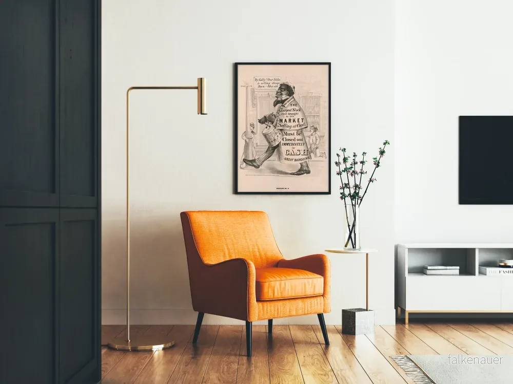 Vintage reklamkarikatyrposter nr 2 för väggdekoration - Bild 2
