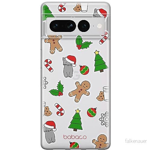 ERT GROUP mobiltelefonfodral för Google PIXEL 7 PRO originalt och officiellt licensierat Babaco mönster Winter 006 optimalt anpassad till formen på mobiltelefonen, gedeeltelijk transparant 5905795164805