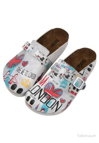 DOGO Dam Comfie sandaler, flerfärgad 37 EU 8680544226269