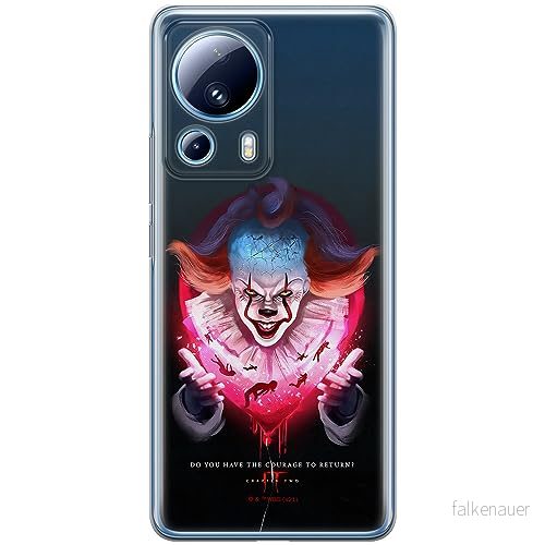 ERT GROUP mobiltelefonfodral för Xiaomi 13 LITE/CIVI 2 originalt och officiellt licensierat Horror mönster It 020 optimalt anpassad till formen på mobiltelefonen, fodral tillverkad av TPU plast 5905511929114
