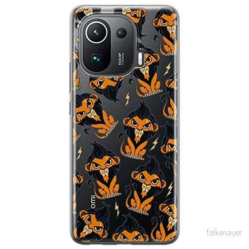 ERT GROUP mobiltelefonfodral för Xiaomi MI 11 PRO originalt och officiellt licensierat Disney mönster Scar 002 optimalt anpassad till formen på mobiltelefonen, gedeeltelijk transparant 5905131437457
