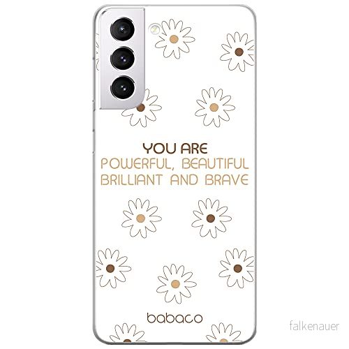 ERT GROUP mobiltelefonfodral för Samsung S21 PLUS originalt och officiellt licensierat Babaco mönster Positive vibes 003 optimalt anpassad till formen på mobiltelefonen, gedeeltelijk transparant 5903932972030