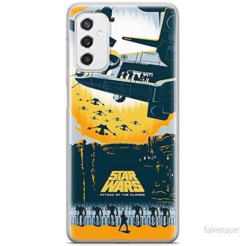 ERT GROUP mobiltelefonfodral för Samsung M52 5G originalt och officiellt licensierat Star Wars mönster 022 optimalt anpassad till formen på mobiltelefonen, fodral tillverkad av TPU plast 5904805491610