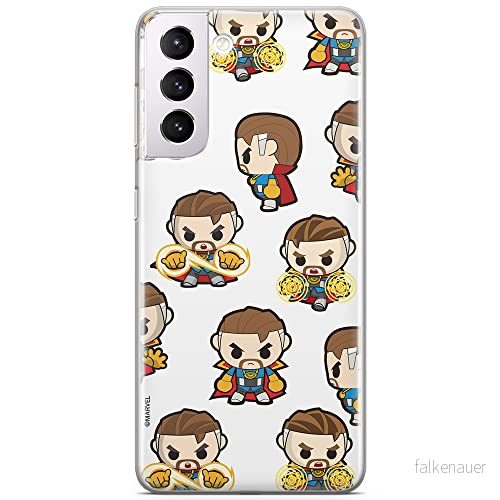 ERT GROUP mobiltelefonfodral för Samsung S21 originalt och officiellt licensierat Marvel mönster Dr Strange 001 optimalt anpassad till formen på mobiltelefonen, fodral tillverkad av TPU plast 5904805217241