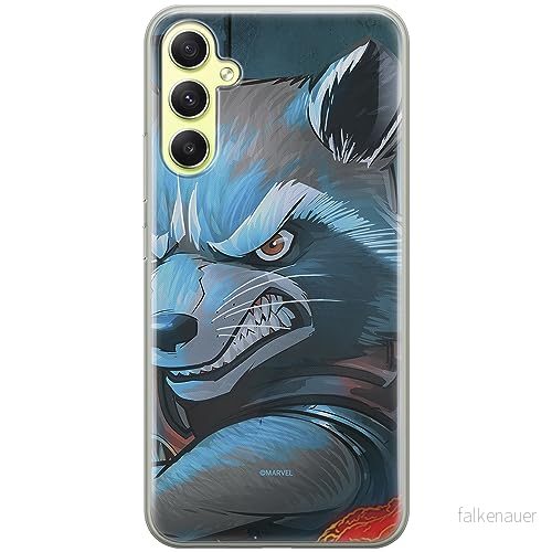ERT GROUP mobiltelefonfodral för Samsung A34 5G originalt och officiellt licensierat Marvel mönster Rocket 005 optimalt anpassad till formen på mobiltelefonen, fodral tillverkad av TPU plast 5905511792497