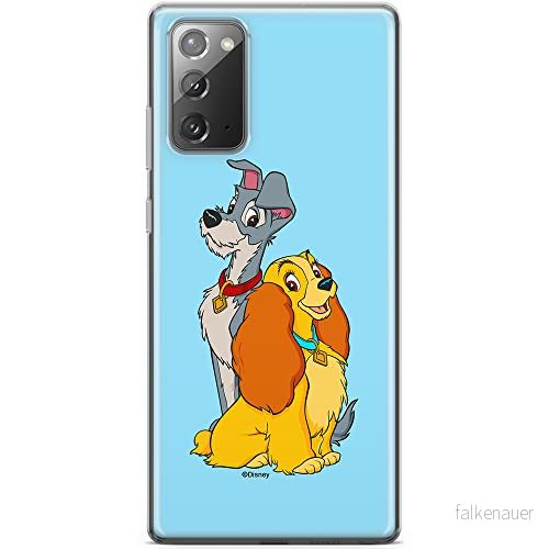 ERT GROUP mobiltelefonfodral för Samsung GALAXY NOTE 20 originalt och officiellt licensierat Disney mönster Lady and the Tramp 003, fodral tillverkad av TPU plast 5905131152367