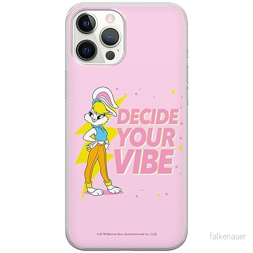 ERT GROUP mobiltelefonfodral för Iphone 12 PRO MAX originalt och officiellt licensierat Looney Tunes mönster Lola 006 optimalt anpassad till formen på mobiltelefonen, fodral tillverkad av TPU plast 5905795068868