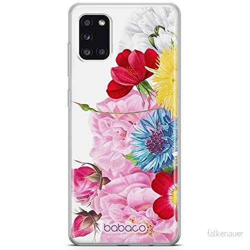 ERT GROUP mobiltelefonfodral för Samsung A31 originalt och officiellt licensierat Babaco mönster Flowers 056 optimalt anpassad till formen på mobiltelefonen, fodral tillverkad av TPU plast 5905131358776