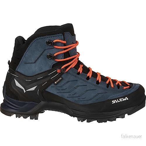 Salewa Ms MTN Trainer Mid GTX vandringskängor för män, Mörk denim svart, 46.5 EU 4053866543361