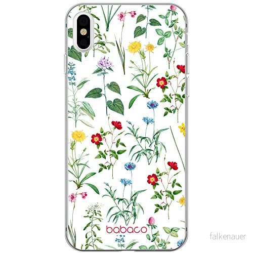 ERT GROUP mobiltelefonfodral för Iphone XS Max originalt och officiellt licensierat Babaco mönster Flowers 042 optimalt anpassad till formen på mobiltelefonen, fodral tillverkad av TPU plast 5905131314499