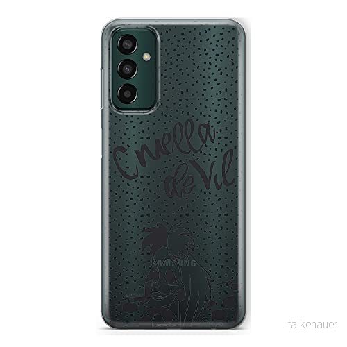 ERT GROUP mobiltelefonfodral för Samsung M13 4G originalt och officiellt licensierat Disney mönster Cruella 002 optimalt anpassad till formen på mobiltelefonen, gedeeltelijk transparant 5905511320942