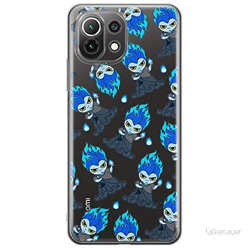 ERT GROUP mobiltelefonfodral för Xiaomi 11 LITE 4G/5G originalt och officiellt licensierat Disney mönster Hades 002, gedeeltelijk transparant 5905131420558