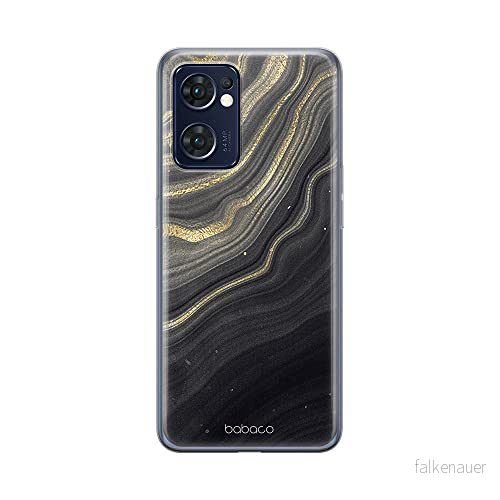 ERT GROUP mobiltelefonfodral för Oppo RENO 7 5G originalt och officiellt licensierat Babaco mönster Marble 009 optimalt anpassad till formen på mobiltelefonen, fodral tillverkad av TPU plast 5905511311254