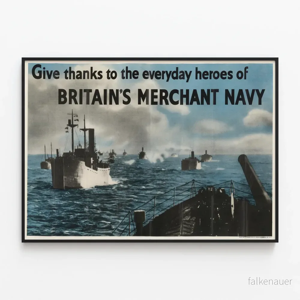 Brittisk handelsfartygsposter - Hjältar i vardagen