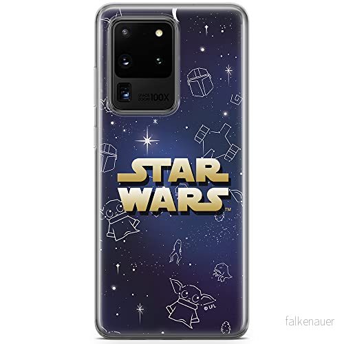 ERT GROUP Mobiltelefonskal för Samsung S20 Ultra original och officiellt licensierad Star Wars mönster Baby Yoda 022 optimalt anpassat till mobiltelefonens form, TPU fodral 5904805073106