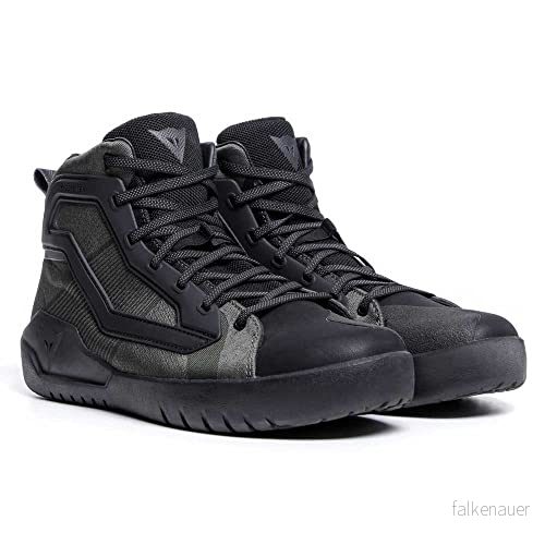 DAINESE Urbactive Gore Tex Shoes, Motorcykelstövlar Män, Svart/Army Green, 46 EU, Svart Army EU 8051019544339