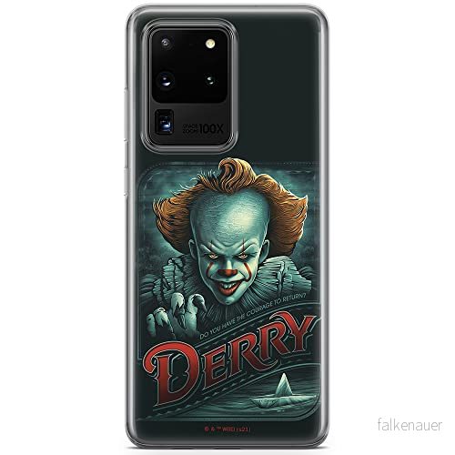 ERT GROUP mobiltelefonfodral för Samsung S20 ULTRA / S11 PLUS originalt och officiellt licensierat Horror mönster It 021 optimalt anpassad till formen på mobiltelefonen, fodral tillverkad av TPU plast 5905511001445