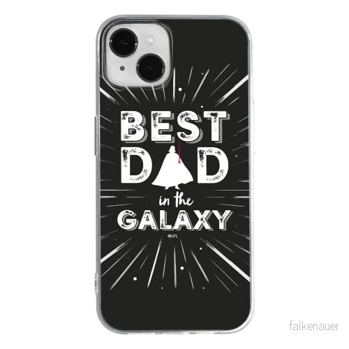ERT GROUP mobiltelefonfodral för Apple Iphone 14 PLUS originalt och officiellt licensierat Star Wars mönster Darth Vader 005 anpassad till formen på mobiltelefonen, fodral tillverkad av TPU plast 5905131896674