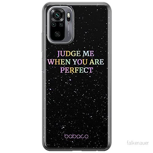 ERT GROUP mobiltelefonfodral för Xiaomi REDMI NOTE 10/ 10S originalt och officiellt licensierat Babaco mönster Judge me 002 anpassad till formen på mobiltelefonen, fodral tillverkad av TPU plast 5903932903881