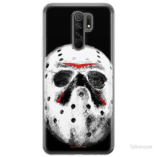 ERT GROUP mobiltelefonfodral för Xiaomi REDMI 9 originalt och officiellt licensierat Horror mönster Friday the 13th 015 optimalt anpassad till formen på mobiltelefonen, fodral tillverkad av TPU plast 5905511115333