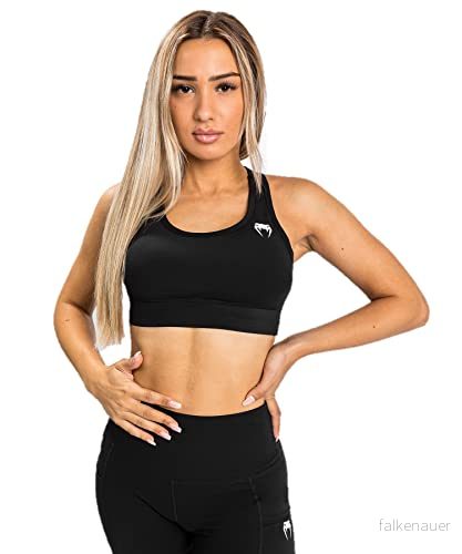 Venum essentiell medium påverkan sportbehå svart XL 3611441697147