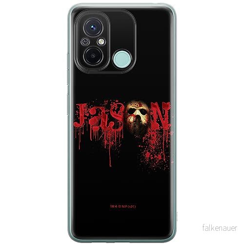 ERT GROUP mobiltelefonfodral för Xiaomi REDMI 12C/ 11A originalt och officiellt licensierat Horror mönster Friday the 13th 001, fodral tillverkad av TPU plast 5905511850036