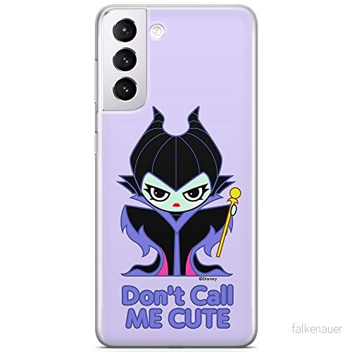 ERT GROUP mobiltelefonfodral för Samsung S21 originalt och officiellt licensierat Disney mönster Maleficent 003 optimalt anpassad till formen på mobiltelefonen, fodral tillverkad av TPU plast 5905131481863