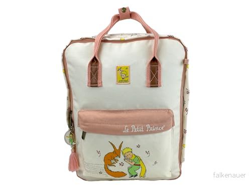 CYPBRANDS Den lilla prinsen Ryggsäck Mode Little Prince Fox Collection, Beige, Talla única 8426842107509
