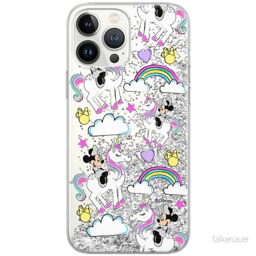 ERT GROUP mobiltelefonfodral för Apple Iphone 6 PLUS/ 7 PLUS / 8 originalt och officiellt licensierat Disney mönster Minnie 037, med glitter overflow effekt 5903040665008