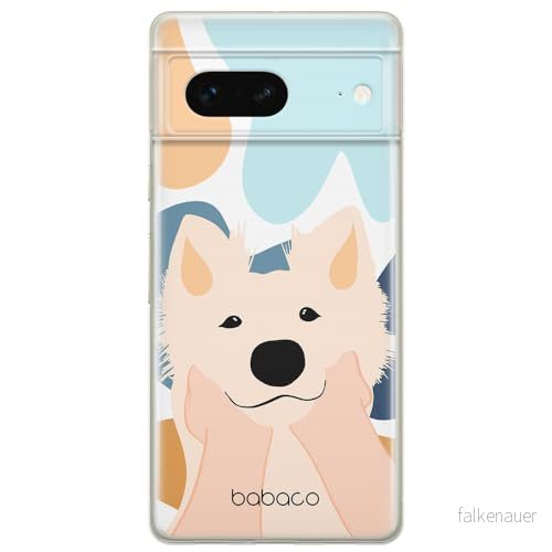 ERT GROUP mobiltelefonfodral för Google PIXEL 7 originalt och officiellt licensierat Babaco mönster Dogs 009 optimalt anpassad till formen på mobiltelefonen, fodral tillverkad av TPU plast 5905795149635